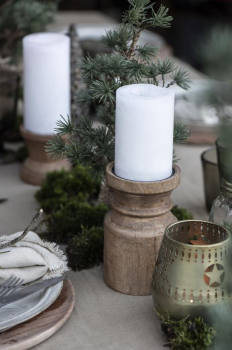 Preview: IB Laursen UNIKA Kerzenhalter Höhe 16cm